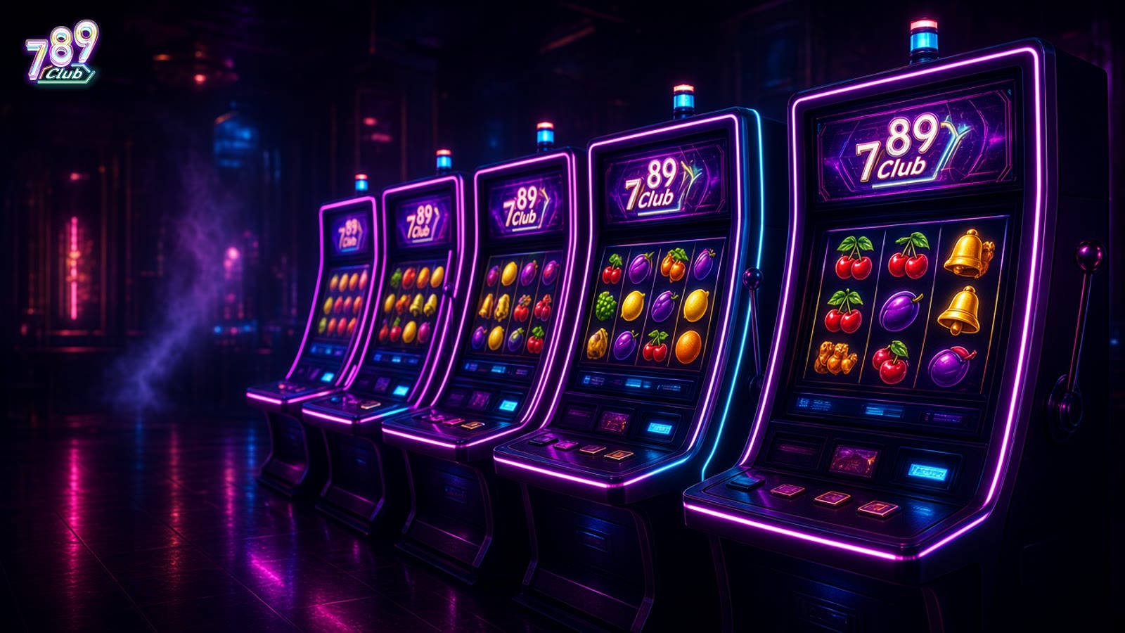 Nổ hũ 789CLUB — dãy máy quay