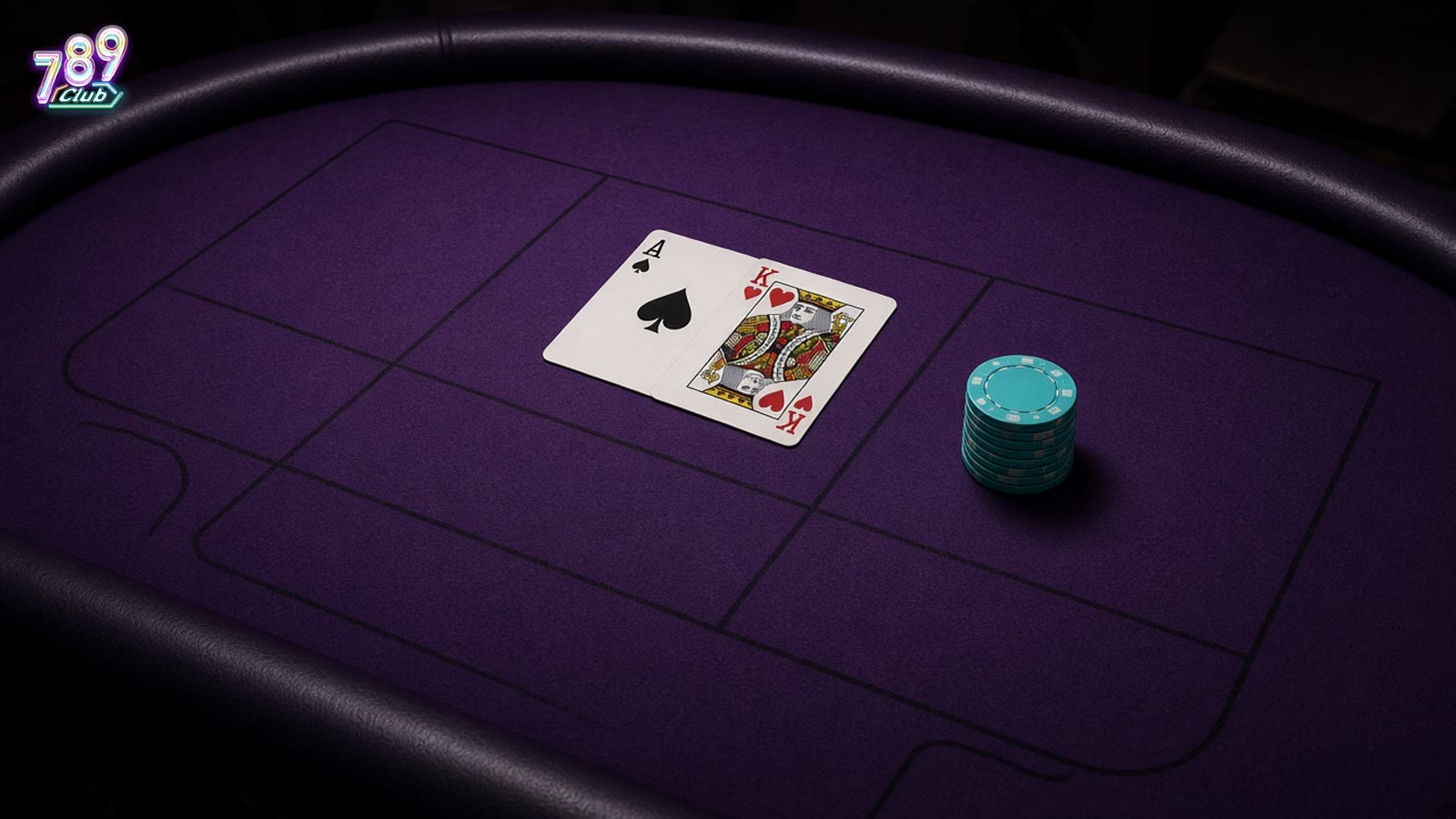 Game bài 789CLUB với lá bài, roulette và logo